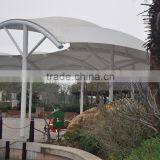 PVC Tensile Fabric Architecture Membrane Structure With T-UV Zero for Walkway Cover in Chimel Playground Canopy thumbnail-5