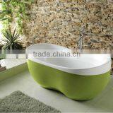 Green Bathtub,freestanding Bathtub,artistic Spa Tub,colorful thumbnail-1