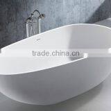 Italian Classic Design Artificial Stone Bathtub, Composite Stone Freestanding Bathtub,stone Resin Bathtub thumbnail-1