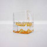 10 OZ Barware Tumbler Business Gift Square Whiskey Glass thumbnail-4