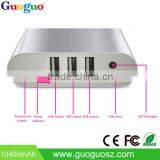 Super Fast Charging 10400mAh Power Bank External 3U Phone Pack for Smartphones thumbnail-2