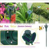 Outdoor Solar Powered Butterfly Garden Decoration / Solay Flying Butterfly / Outdoor Garden Decorations Butterfly thumbnail-2