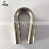 precision casting stainless steel 304 wire rope thimble 12mm