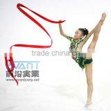 Gym Rhythmic Gymnastic Ballet Dance Ribbon Streamer New Year Party Pink Dancing thumbnail-1