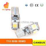 White Car Led Light Bulb Side Wedge Tail Led Light Replacement Lamp Bulb