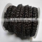 Braided Leather Round Braided Leather Cord 1,5 mm Natural thumbnail-2