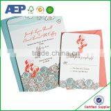 Customized Cheap Greeting Card Box