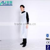Man size hotel wear protect clear plastic aprons