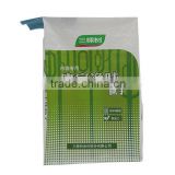 interior wall putty powder pp woven bags 20kg with color printing and opp film lamination