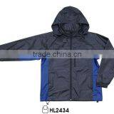 Pongee With PVC Fashion Windbreaker Jacket thumbnail-1