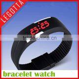 Cheap Price Wholesale Colourful Fashional Led Geneva Silicone Watch thumbnail-2