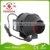 150mm Black Plastic Mixed Flow Fan thumbnail-5