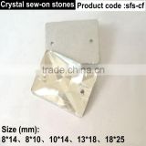 New products OEM quality clear fancy stone for sale