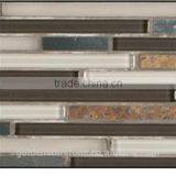 Natural Stone Mosaic and Crystal Glass Mosaic Tile (crystal Glass ) thumbnail-4