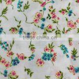 Nice Flower Design Rayon Aberrant Woven Printed Fabric Wholesale for Garments