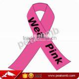 Wear Pink Ribbon Vinyl Heat Iron on Transfer Design thumbnail-1