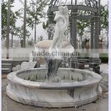 Garden Caved Natural Marble Stone Water Fountain