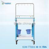 Plastic/aluminium/steel Hospital Transfusion Trolley Supplier KJW-TT003 thumbnail-3