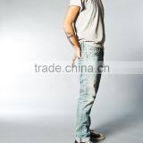 Cheaper Price Wholesales Vintage Man Denim Jeans Branded Jeans Pants for Men(LOTN068) thumbnail-4