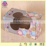 Customized Collapsible Brown Recycled Chocolate Gift Boxes