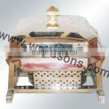 Fancy Handmade Chafing Dish for Sale | Top Quality New Design Chafing Dish | Brass Plated Chafing Dish thumbnail-1