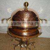 Copper Brass & Silver Plated Chaffing Dishes