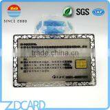 Stainless Steel Electroplate Matt Blank Metal Business Card thumbnail-4