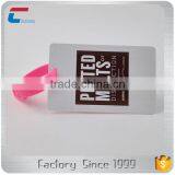 Custom Hard Pvc Single Piece Silkprinting Luggage Tag With Leather Strap thumbnail-3