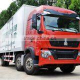 SINOTRUK T5G MAN Engine 280HP Euro4 4X2 8 Ton - 10Ton Van Cargo Truck thumbnail-1