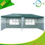3X6M PE Thatched Bamboo Gazebo Outdoor Gazebo Garden Tent With Wall thumbnail-1
