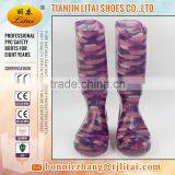 New Injection Lightweight Pvc Rain Boots for Outdoor and Promotion,light and Comforatable thumbnail-2