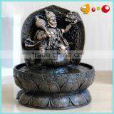 Bright Black India God Water Fountain With Led Light thumbnail-1