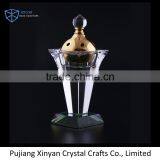 Fashionable Crystal Mesh Incense Burner With Metal thumbnail-1