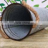 Cheap White Metal Gift Items Decoration Living Room Decoration Frosted Long Stem Flower Vase thumbnail-6