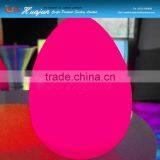 IP68 Mini Decorative Multi Color Changing Modern Hotel Indoor Outdoor Deck Table Led Egg Shape thumbnail-3