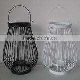 Wire Frame Lantern, Metal Wire Lantern,LED Lantern thumbnail-2