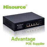Unmanaged Poe Switch Fiber Optic 4+2 Port 48V for CCTV thumbnail-5