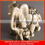 Imitation Jade Thailand Elephant Statue thumbnail-1
