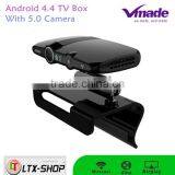 Hot-selling Android TV Box With 5.0 Camera OTT Box 5.0MP Camera MIC Website Quad Core H3 Allwinner Android TV Box thumbnail-4