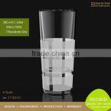 Hand Made Double Wall Pyrex Glass Water Cup With Handle thumbnail-4