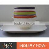 Eco-friendly Bamboo Fiber Contemporary Tableware