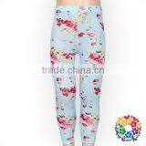 Wholesale Kids Girls Dots Pattern Pants In Stock Cheap Floral Icing Leggings thumbnail-2