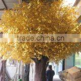 GNW BTR1501 Newly Beautiful Gold Color Decorative Artificial Orange Tree Hot Selling