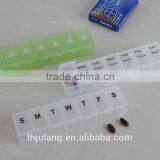 Wholesale 7day Plastic Pill Box/plastic 7 Days Pill Box thumbnail-2