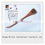 Eco Friendly 100% Wood Honey Stir Bar With Customized Logo thumbnail-2