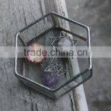 Jewelry Box or Rings Box for Wedding Glass Ring Holder Little Glass Terrarium thumbnail-5