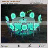 Awesome LED Mood Bar Banquet Chair for Hotel VIP Room thumbnail-3