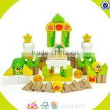 Wholesale Creative Wooden Building Blocks Track Toy Brain Training Wooden Blocks Track Toy W13A019 thumbnail-6