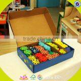 2017 Wholesale Baby Wooden Splicing Toy Educational Kids Wooden Splicing Toy Top Fashion Children Wooden Splicing Toy W03B055 thumbnail-3