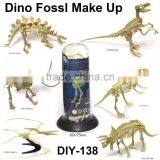Plastic Barreled Make-up Dinosaur Fossil Toys thumbnail-1